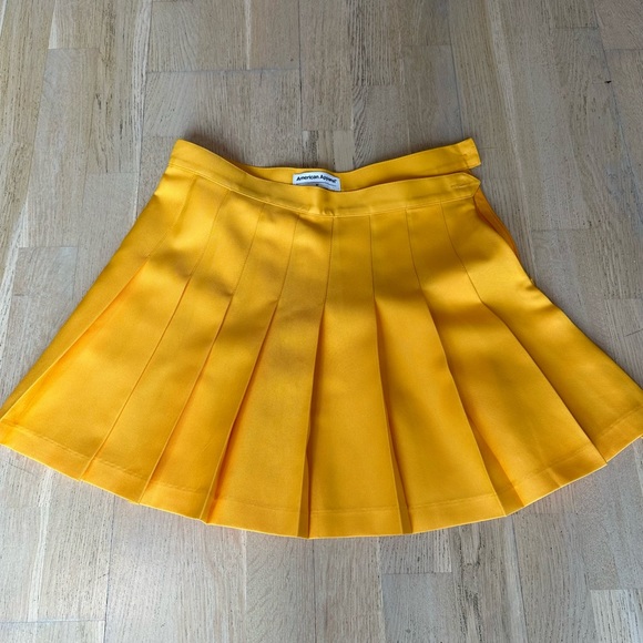American Apparel Pleated Mini Skirt M - Picture 7 of 8